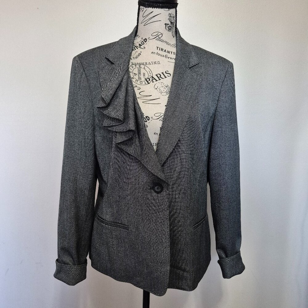 Anne Klein Charcoal Pantsuit
